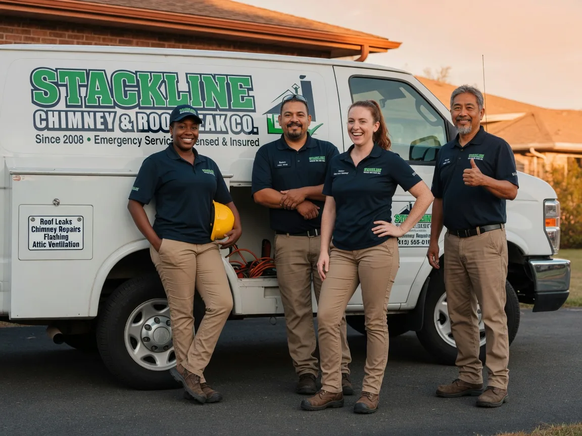 Chimney flashing repair company in Union Grove, NC